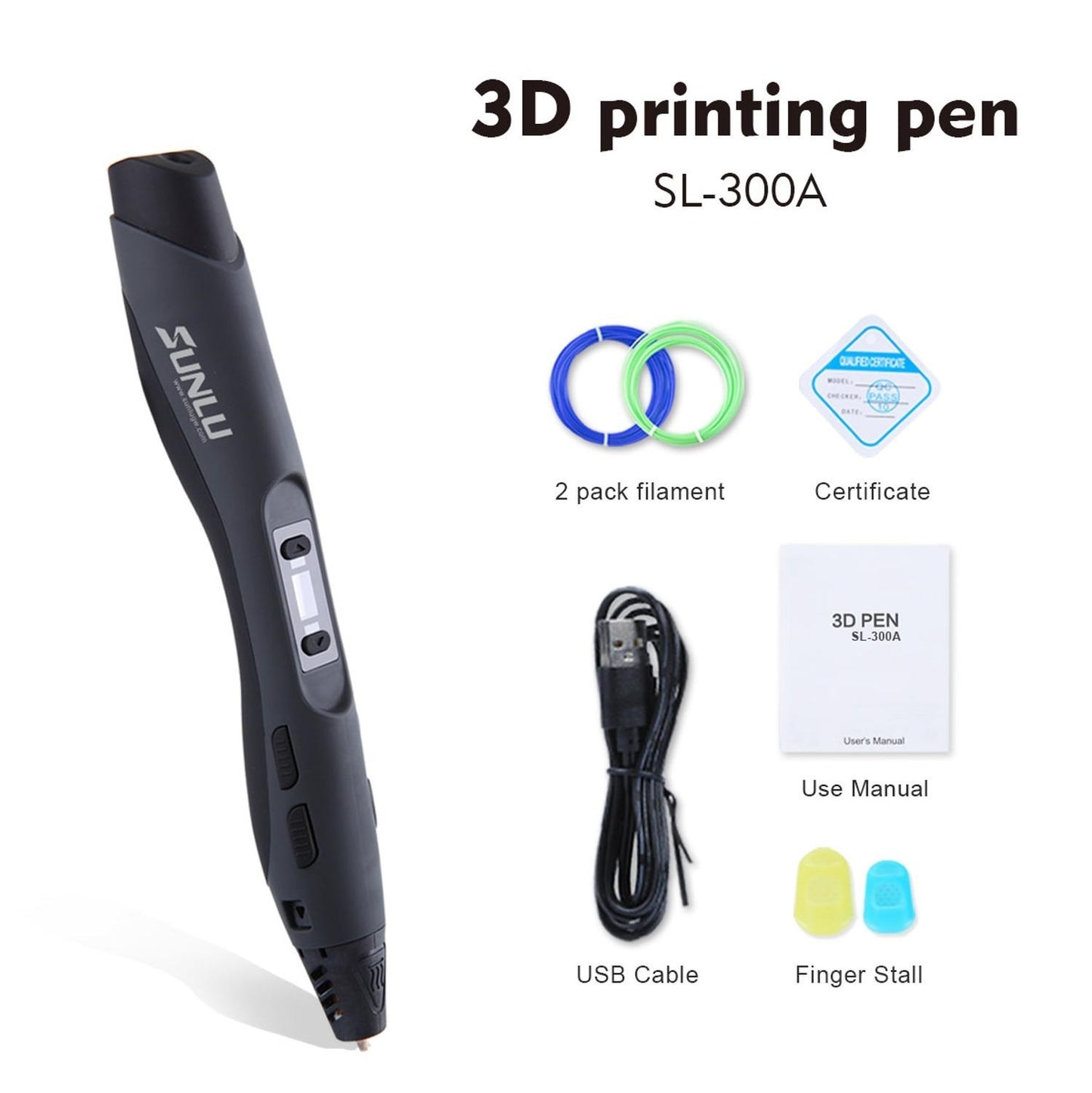 SUNLU 3D Pen SL 300A 3D Printing Pen
