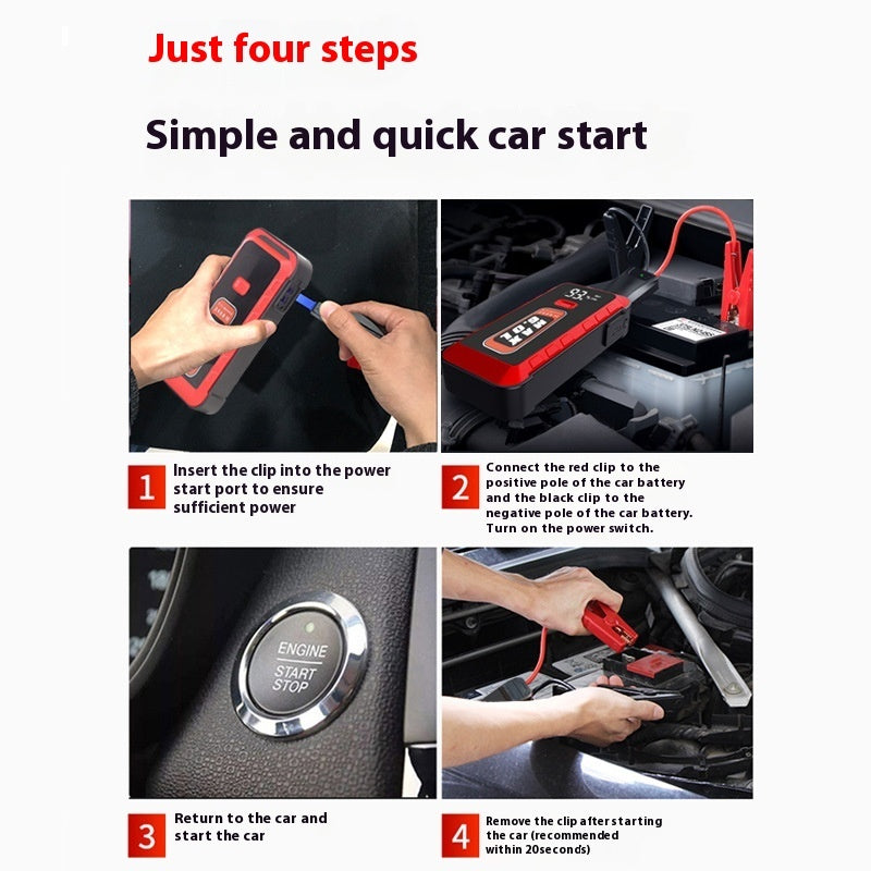 Large Capacity Automobile Emergency Start Power Source